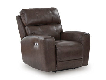 Crossplex Power Recliner - Holmwood's Furniture & Design Center (Somersworth, NH)