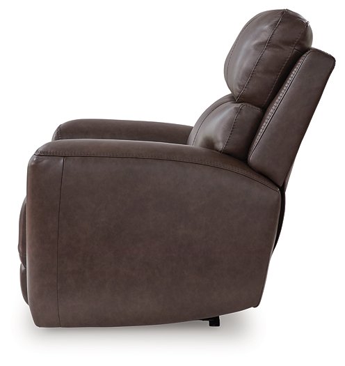 Crossplex Power Recliner - Holmwood's Furniture & Design Center (Somersworth, NH)