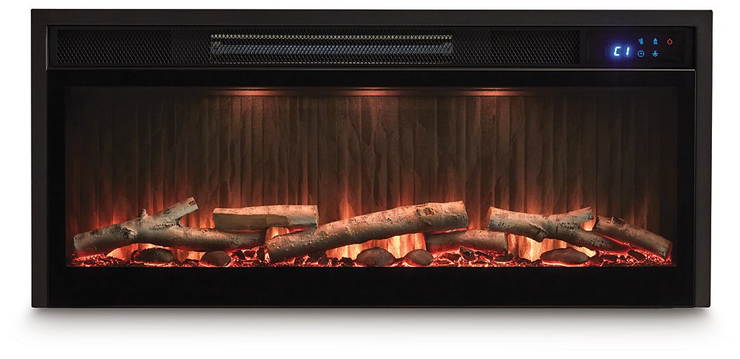 Zadilyn 72" TV Stand with Electric Fireplace - Holmwood's Furniture & Design Center (Somersworth, NH)
