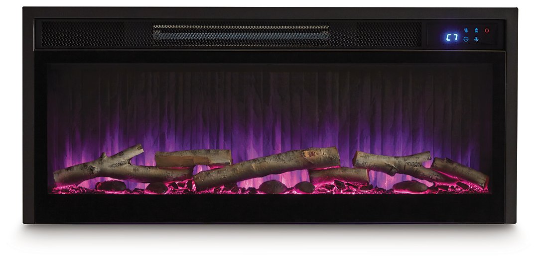 Zadilyn 72" TV Stand with Electric Fireplace - Holmwood's Furniture & Design Center (Somersworth, NH)