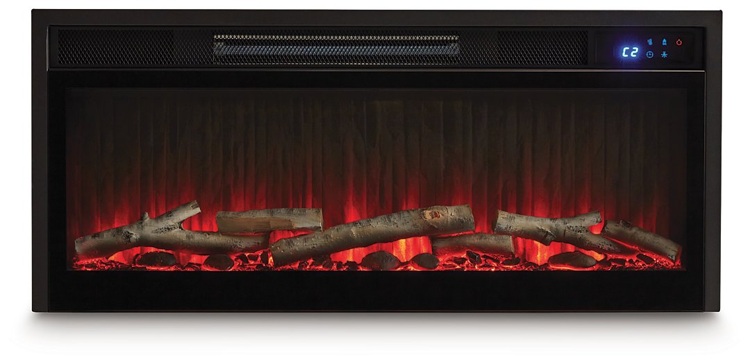 Zadilyn 72" TV Stand with Electric Fireplace - Holmwood's Furniture & Design Center (Somersworth, NH)