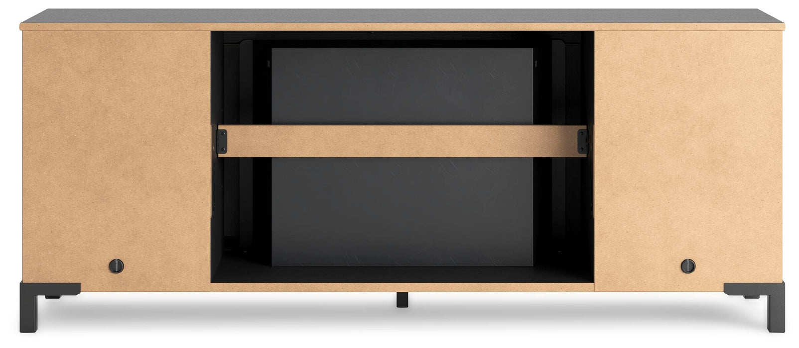 Cayberry 60" TV Stand with Electric Fireplace - Holmwood's Furniture & Design Center (Somersworth, NH)