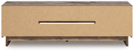 Zadilyn 72" TV Stand with Electric Fireplace - Holmwood's Furniture & Design Center (Somersworth, NH)