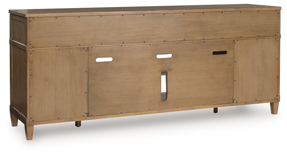 Sharlance 81" TV Stand - Holmwood's Furniture & Design Center (Somersworth, NH)