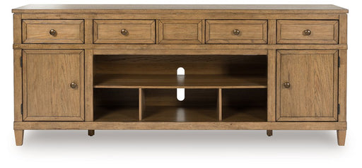 Sharlance 81" TV Stand - Holmwood's Furniture & Design Center (Somersworth, NH)