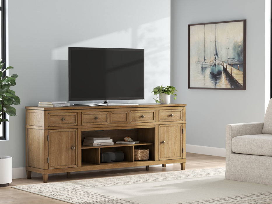 Sharlance 81" TV Stand - Holmwood's Furniture & Design Center (Somersworth, NH)