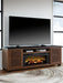 Kallari 84" TV Stand with Electric Fireplace - Holmwood's Furniture & Design Center (Somersworth, NH)