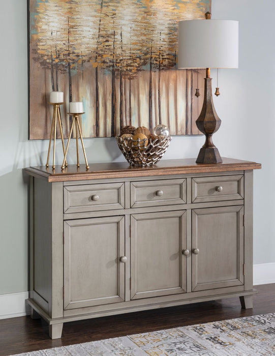 John Thomas Vista Buffet in Hickory & Stone - Holmwood's Furniture & Design Center (Somersworth, NH)