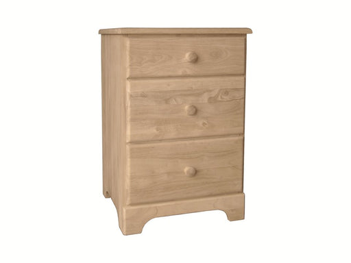 Nightstands Jamestown 3-Drawer Night Stand - Holmwood's Furniture & Design Center (Somersworth, NH)