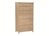 John Thomas Unfinished Lancaster 7-Drawer Carriage Chest image