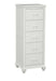 John Thomas Cottage 5-Drawer Lingerie Chest in Pure White image