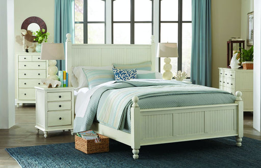John Thomas Unfinished Cottage Queen Bed BD-201QH;BD-201QF;BD-504QR - Holmwood's Furniture & Design Center (Somersworth, NH)