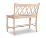 John Thomas Unfinished Accent Bench - Holmwood's Furniture & Design Center (Somersworth, NH)
