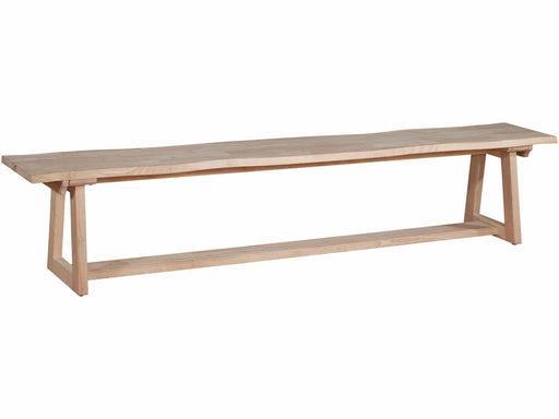 John Thomas Unfinished Live Edge Bench Top & Base image