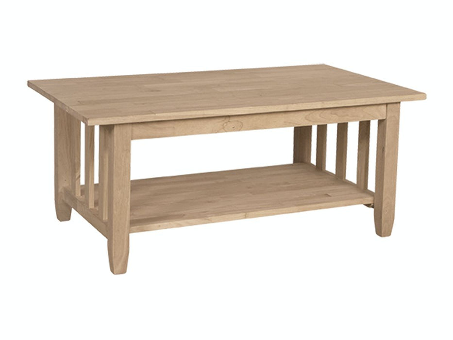 John Thomas Unfinished Mission Coffee Table image