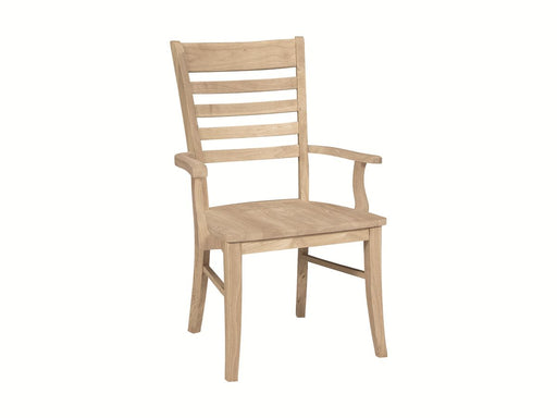 John Thomas Unfinished Roma Arm Chair image