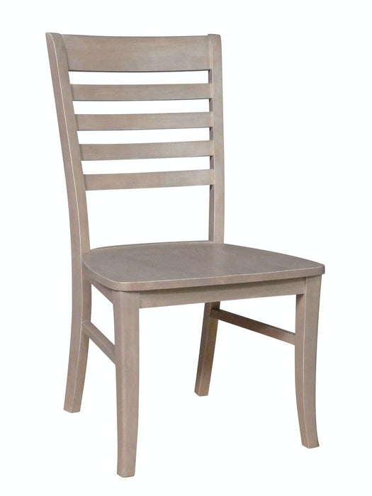 John Thomas Cosmopolitan Roma Side Chair in Taupe Gray image