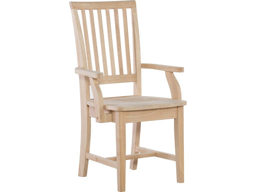 John Thomas Unfinished Mission Arm Chair image