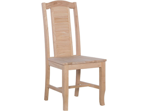 John Thomas Unfinished Seaside Side Chair image