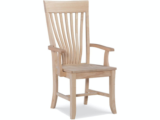 John Thomas Unfinished Amanda Arm Chair image
