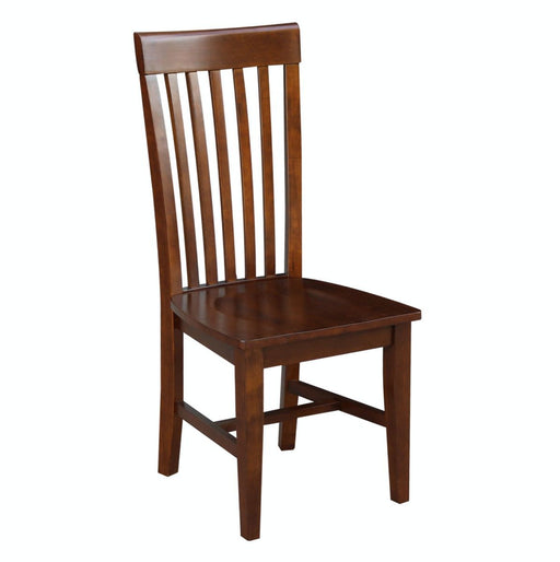 John Thomas Cosmopolitan Tall Mission Side Chair in Espresso image