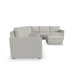Flex 6-Seat Sectional with Narrow Arm and Storage Ottoman - 5000003377 - Holmwood's Furniture & Design Center (Somersworth, NH)