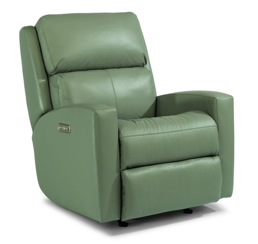 Catalina 3900-51H Power Rocking Recliner with Power Headrest - Holmwood's Furniture & Design Center (Somersworth, NH)