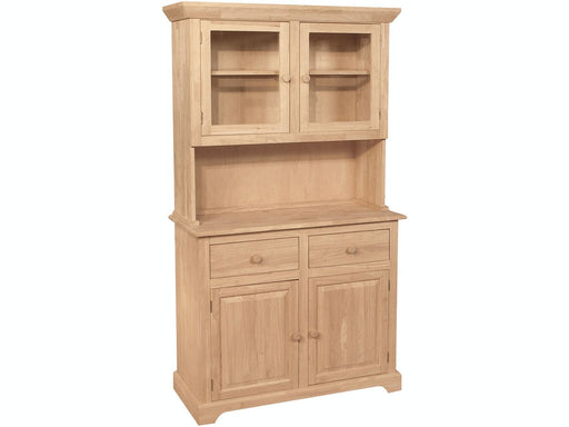 John Thomas Unfinished 2 Door Hutch (shown w/B-2) image