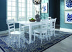 John Thomas Hampton Extension Table in Pure White - Holmwood's Furniture & Design Center (Somersworth, NH)