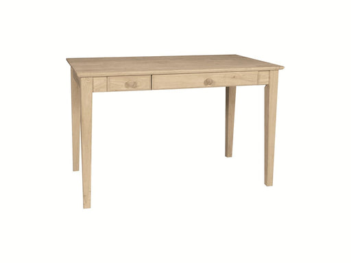John Thomas Unfinished Shaker Computer Desk image