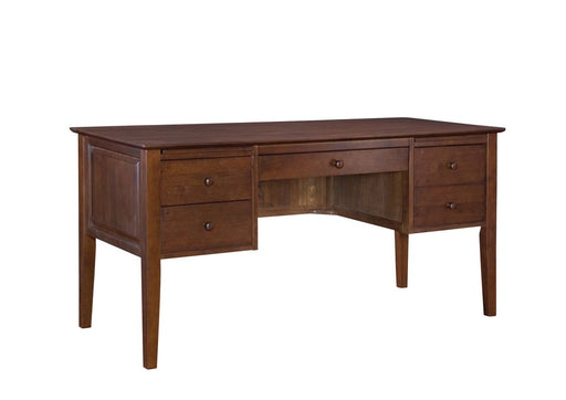 John Thomas Furniture Home Accents Executive Lancaster Shaker Desk in Espresso - Holmwood's Furniture & Design Center (Somersworth, NH)