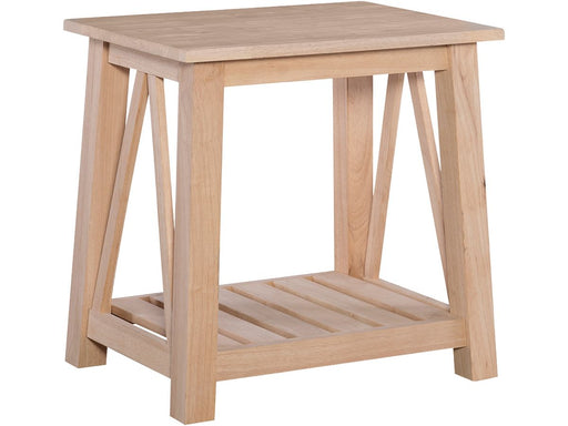 John Thomas Unfinished Surrey End Table image