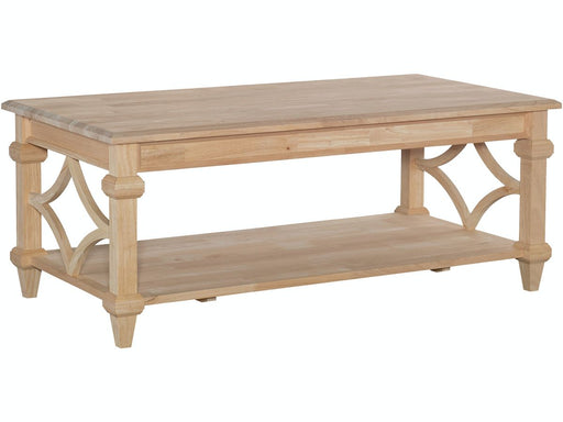 John Thomas Unfinished Devine Coffee Table image