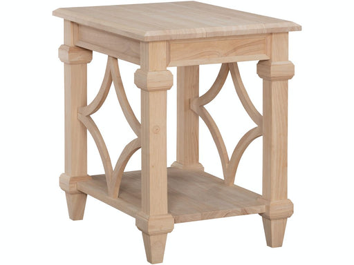 John Thomas Unfinished Devine End Table image