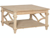 John Thomas Unfinished Devine Square Coffee Table image