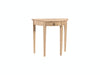 John Thomas Unfinished Half Round Table image