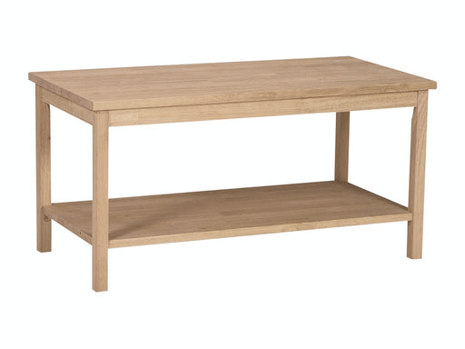 John Thomas Unfinished Portman Coffee Table image