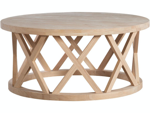 John Thomas Unfinished Ceylon Round Coffee Table image