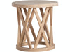 John Thomas Unfinished Ceylon Round End Table image