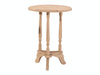 John Thomas Unfinished Round Plant Table image