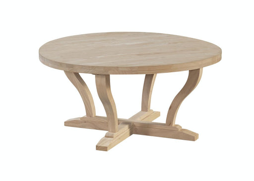 John Thomas Unfinished LaCasaRound Coffee Table image