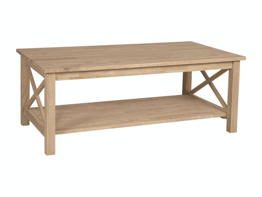 John Thomas Unfinished Hampton Coffee Table image