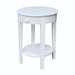 John Thomas Destinations Phillips Table in Pure White - Holmwood's Furniture & Design Center (Somersworth, NH)