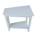 John Thomas Destinations Keystone Accent Table in Pure White - Holmwood's Furniture & Design Center (Somersworth, NH)