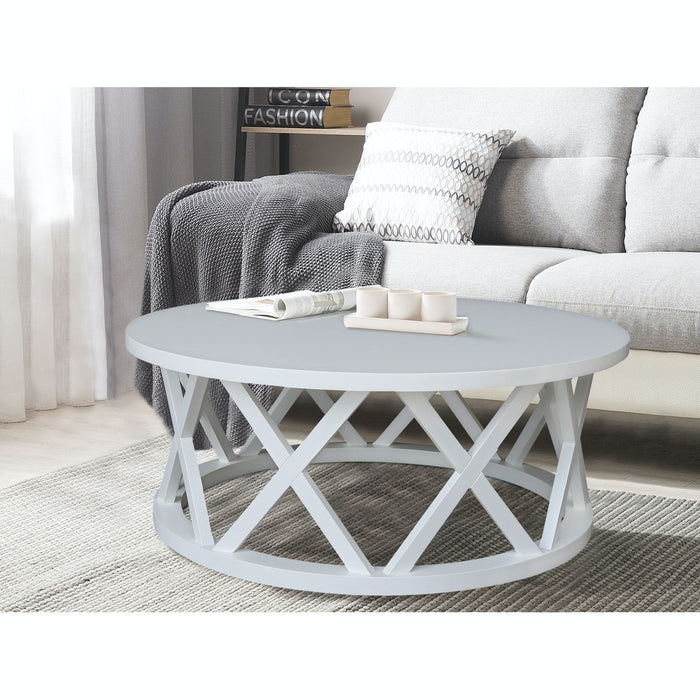 John Thomas Destinations Ceylon Round Coffee Table - Holmwood's Furniture & Design Center (Somersworth, NH)