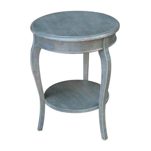 John Thomas Destinations Cambria Accent Table in Heather Gray - Holmwood's Furniture & Design Center (Somersworth, NH)