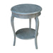 John Thomas Destinations Cambria Accent Table in Heather Gray - Holmwood's Furniture & Design Center (Somersworth, NH)
