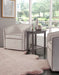 John Thomas Destinations Keystone Accent Table in Heather Gray - Holmwood's Furniture & Design Center (Somersworth, NH)