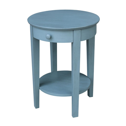 John Thomas Destinations Phillips Table in Ocean Blue - Holmwood's Furniture & Design Center (Somersworth, NH)