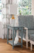 John Thomas Destinations Narrow End Table in Ocean Blue - Holmwood's Furniture & Design Center (Somersworth, NH)